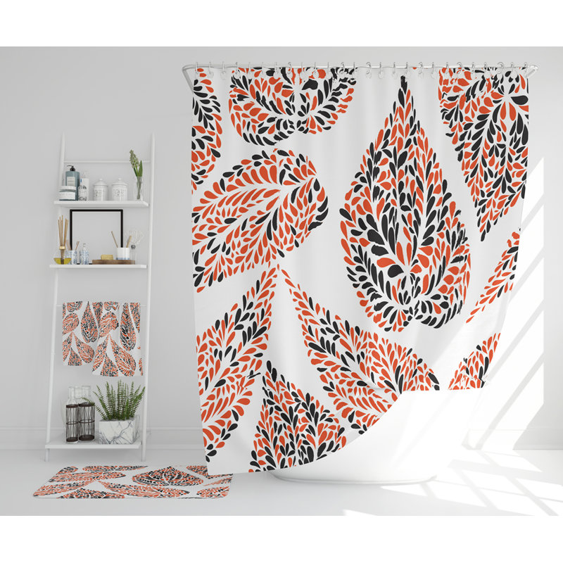 Nasheed Polyester Shower Curtain Set