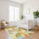 Premium Machine Washable Lubbers AMF1757 Abstract Rug