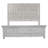 Haylee King Panel Bed w/ Decorative Headboard-1642731601
