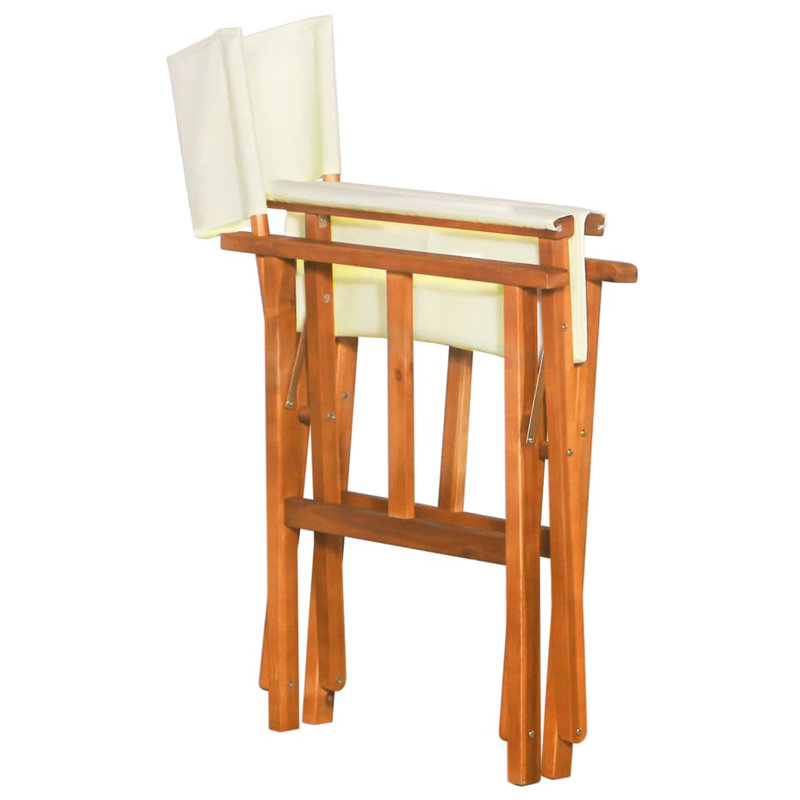 Jinesh Folding Deck Chair, White