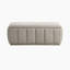 Ocaliot 47" Modern & Contemporary Storage Bench - Textured Storage Bench, Space-Saving Interior Storage, Fully Assembled-1027683031