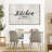 Kitchen Rules Wall Sign Canvas Print-1198086628