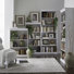 Colchester Stepped Bookcase Set w/ Four Bookcases