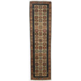 Geometric Area Rug in Beige