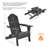 Delane Foldable Outdoor Adirondack Chair-1164755243