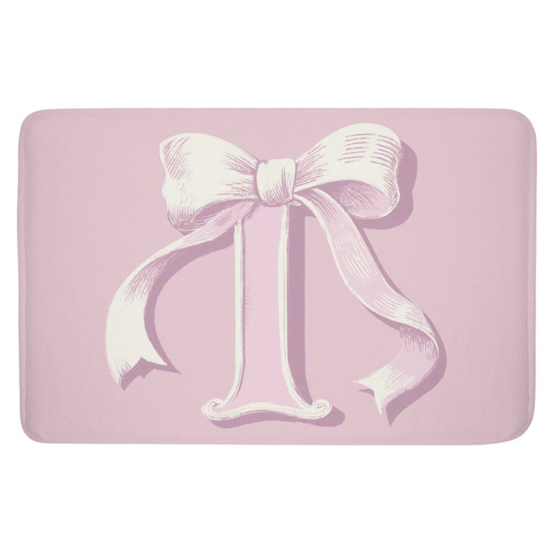 Tapis rose pour salle de bain