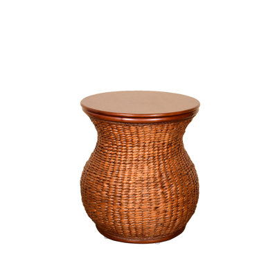 Syston Accent Table In Antique Honey Finish