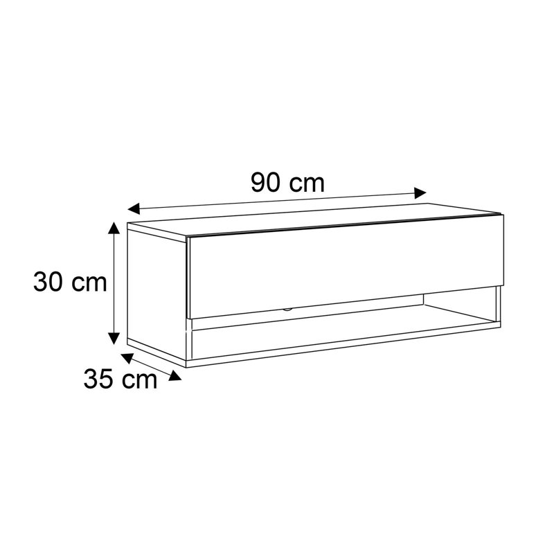 Coryon Entertainment Unit for TVs up to 70", Cashmere