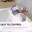 Modern Monobloc Basin Sink Mixer Tap Waterfall Single Level Bathroom Taps Chrome