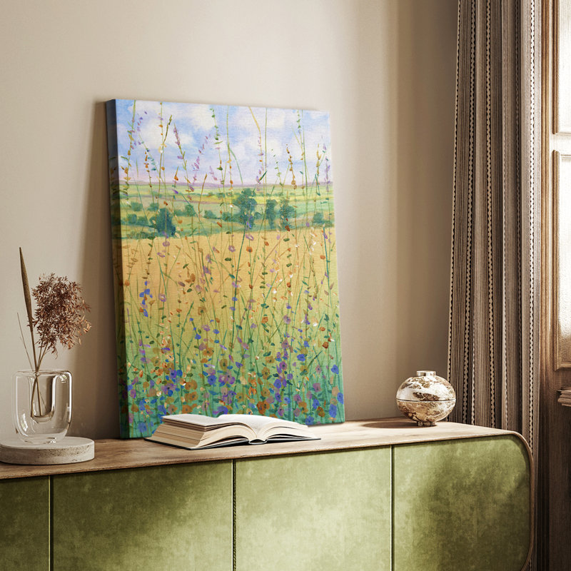 Wildflower Path II - galerie sur mesure, H 36 po x l 24 po