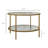 HOMCOM Side Table With Storage