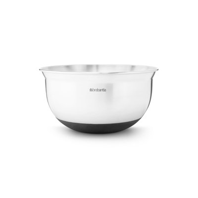 Bol à mélanger profilé en acier mat de 1,1 pte (1 litre)
