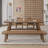 Brown Rectangular Solid Wood desk-1421623986