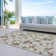 Machine Washable Indoor/Outdoor Christmas Balls Xhevrie Beige Rug