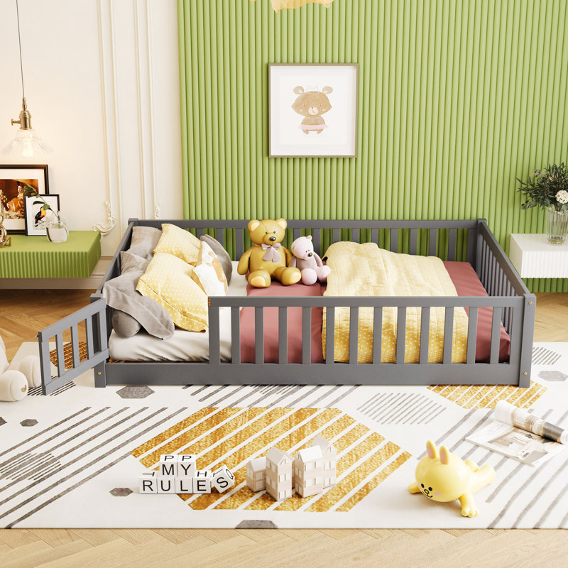 Kids Full Daybed, Gray