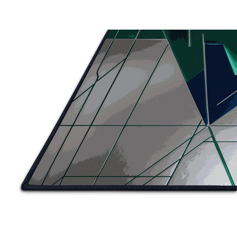 Lunar Fragment Rug, Square 4'