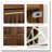 23.6-inch walnut shoe cabinet-983953490
