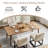 Modern Linen Dining Chairs With Metal Frame-1549926122