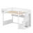 Wooden Loft Bed With Staircase And Wardrobe-1540464992