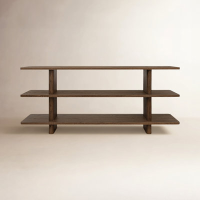 Andre 70" Oak Bookcase