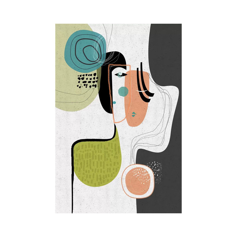 «Love in P pièces» par Soul Curry, impression et impression sur toile tendue, H 26 po x l 18 po x 1,5 po