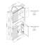 Armoire de coin Farmhouse pour le salon, la cuisine-1935483609