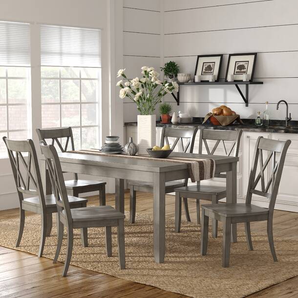 Lark Manor Alyra Extendable Solid Wood Dining Table & Reviews | Wayfair