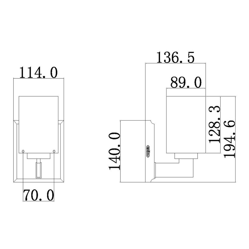 Holleman Dimmable Bath Sconce