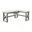 Bureau d'écriture Talmar avec plateau relevable en marbre et finition chêne rustique OF00055-1707303835