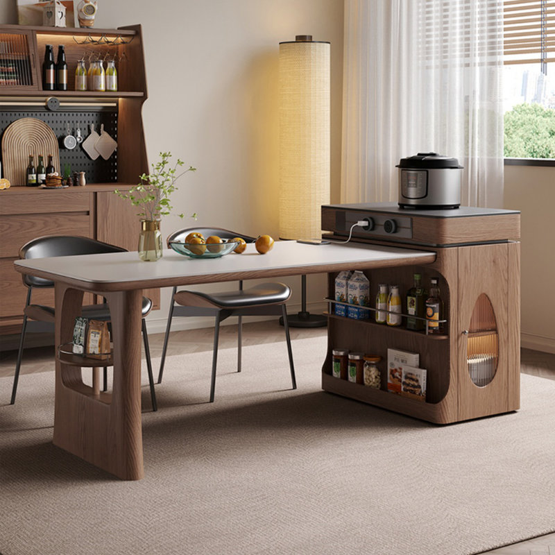 Simple and Classic Retractable Dining Table