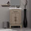 Meuble-lavabo simple 20 po X P 18 po D, comptoir en acrylique, 18 po Ensemble miroir et robinet-1352200051-1352200050