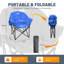 Chaise de camping pliante avec coussin-93658909