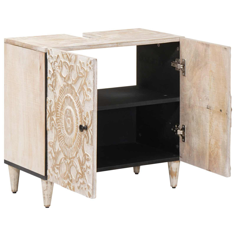 Solid Wood Under Sink Cabinet