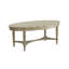 Fordon French Antique White Finish Coffee Table