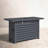 Steel Propane/Natural Gas Outdoor Fire Pit Table With Lid-851760891