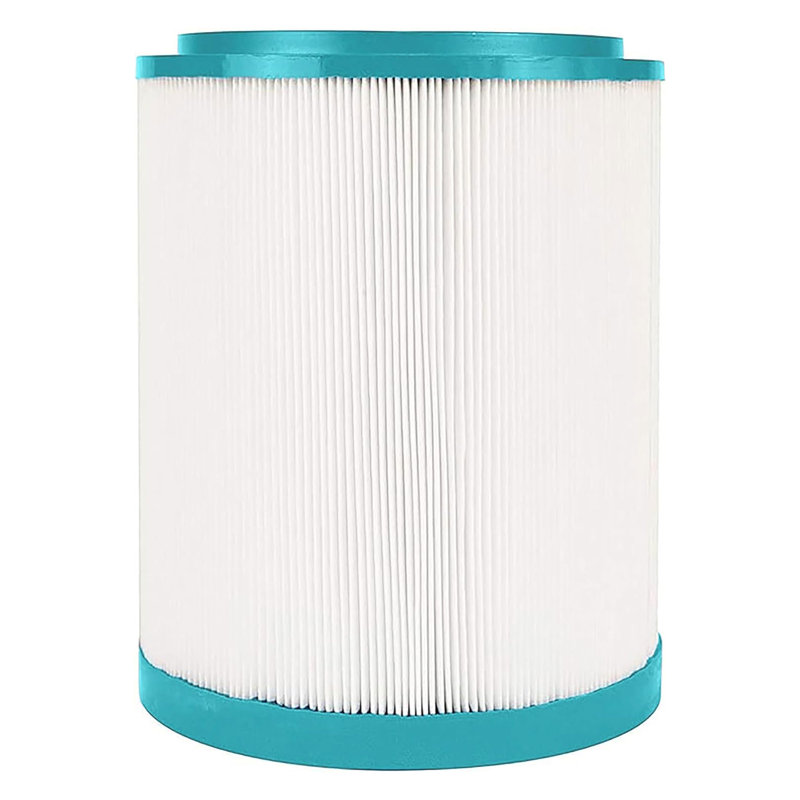 Hurricane 3 Pack Durable 8x6.5" Pool & Spa Filter Cartridge Replacement, White