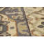 Tapis de couloir indien fait à la main gris Oushak 3 x 10