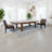 Reggie Dining Table, Brown Mahogany Rectangular Extendable 86-122 Inch