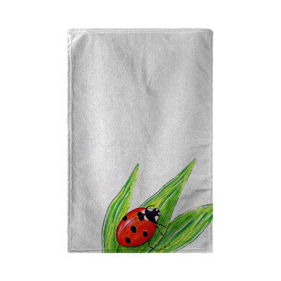 Serviette de thé coccinelle