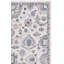 Tapis oriental gris en polypropylène / polyester tissé à la machine-2027479280