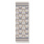 Turn Key Geometric Area Rug in Ivory/Beige/Blue
