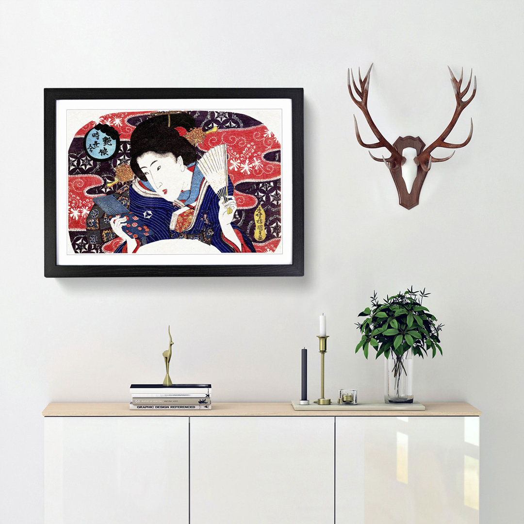 Beauty by Utagawa Kunisada - Single Picture Frame Painting
