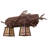 Rustic Lodge Armed Sconce