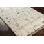 Tapis crème / gris / noir en laine noué à la main Clive-95591321