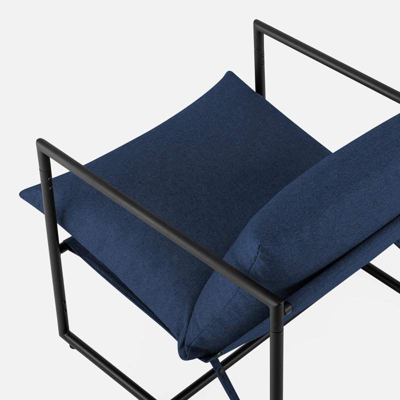 Margrate 30,71 po de largeur, Polyester bleu