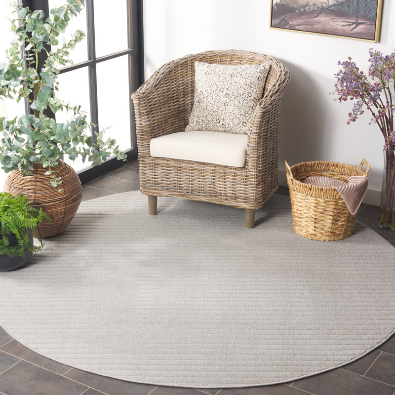Tapis rayé Louls Stella Performance, Carré 6 pi 7 po