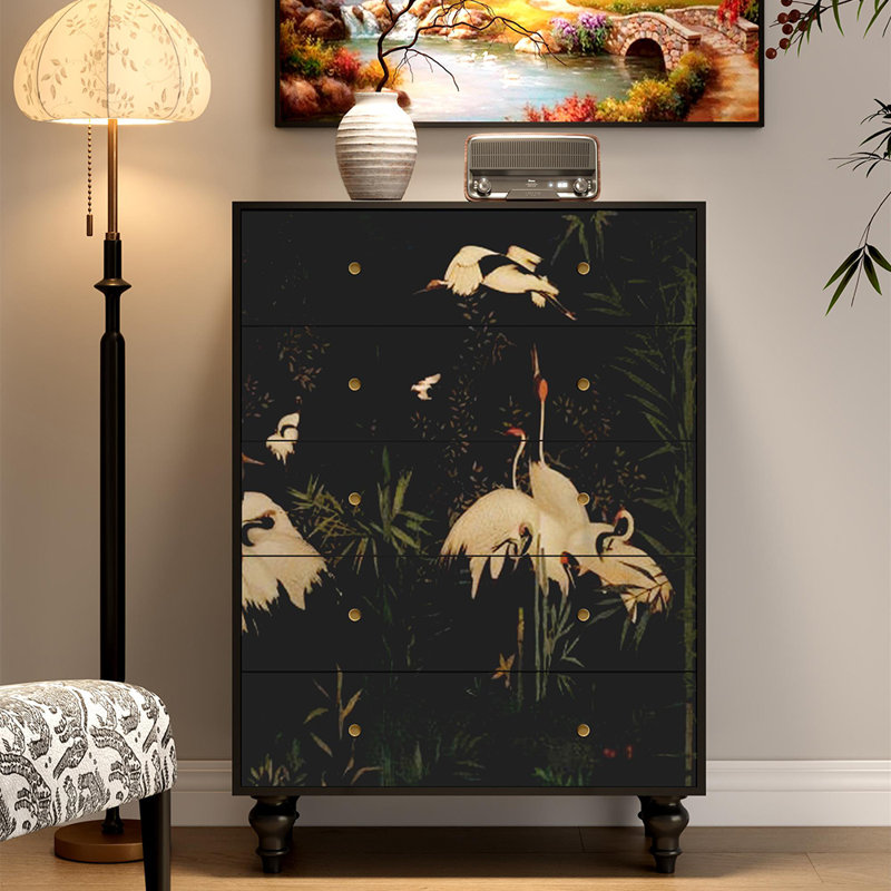 New Chinese-style five-drawer sideboard