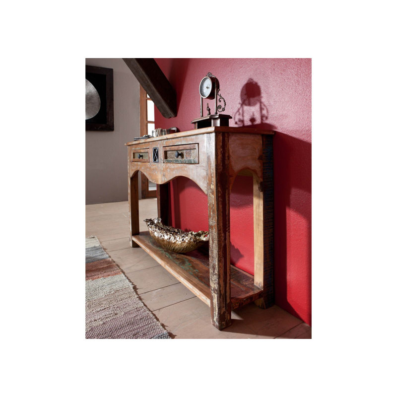 Nature Of Spirit 115cm Solid Wood Console Table