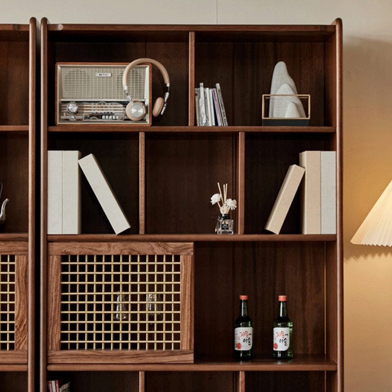 Bibliothèque simple de style italien