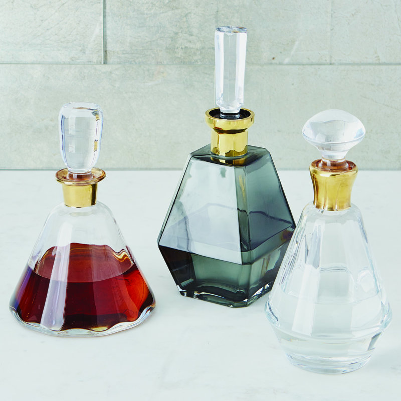 Cone Decanter-Gold